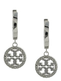Tory Burch Silver Brass Earrings