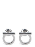Ferragamo Silver Brass Earrings