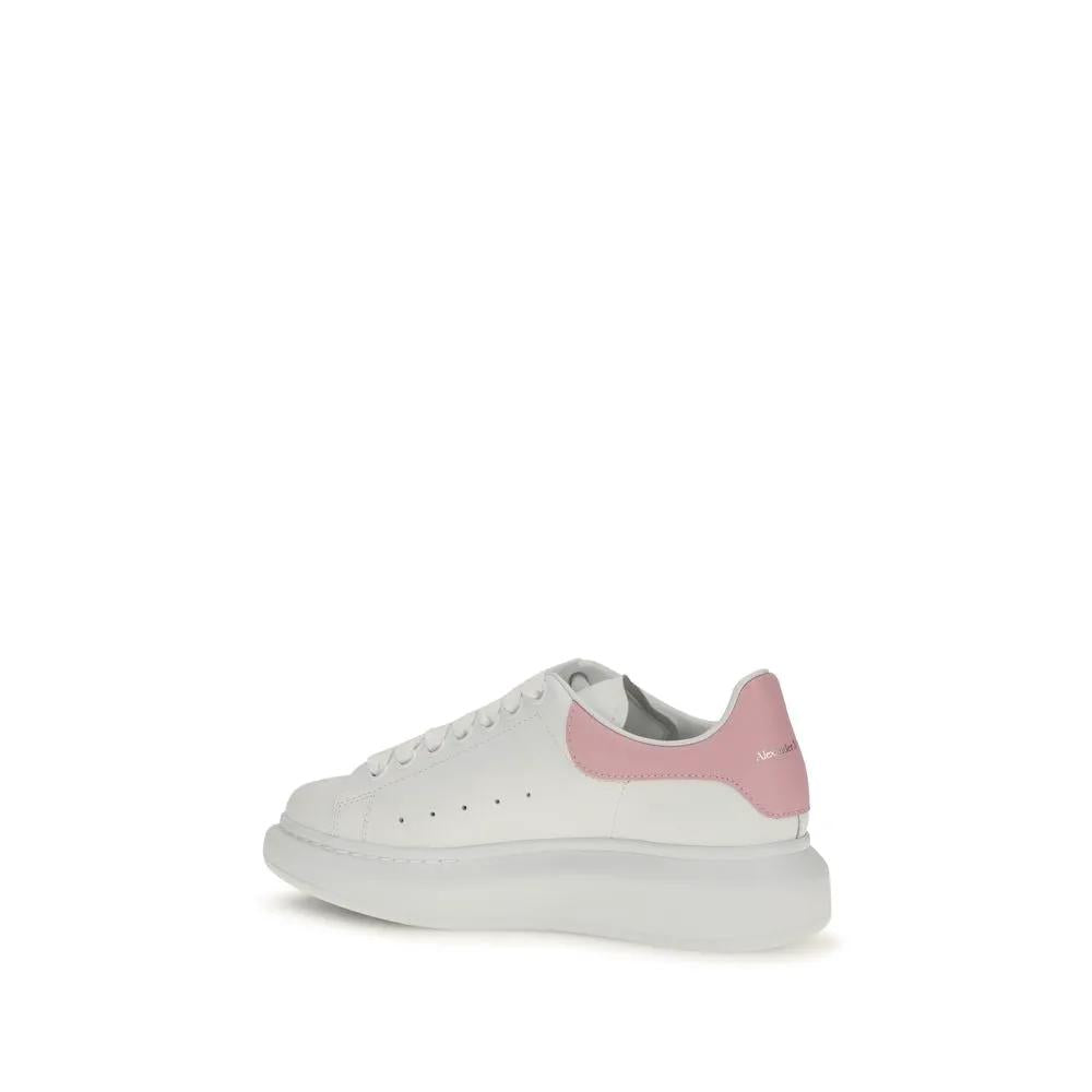 Baskets épaisses Alexander McQueen en cuir de veau blanc Bos Taurus