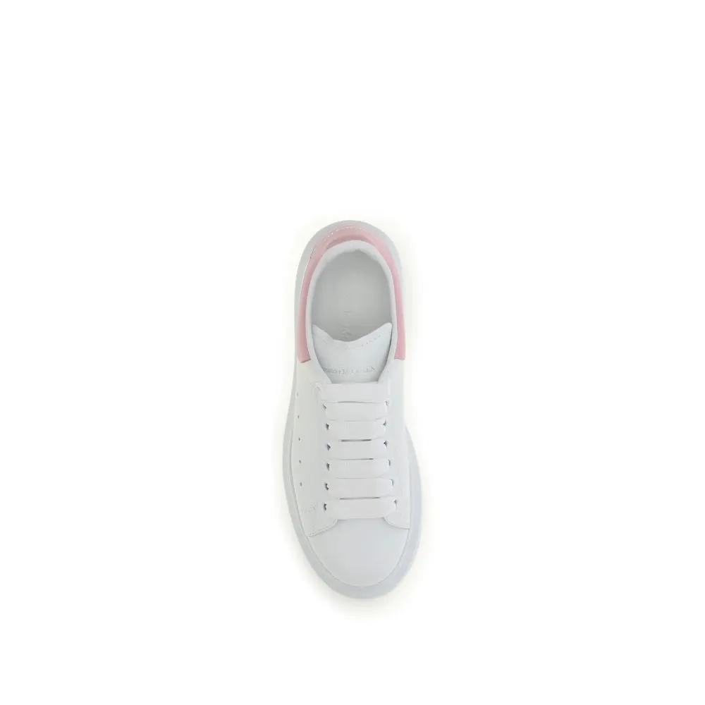 Baskets épaisses Alexander McQueen en cuir de veau blanc Bos Taurus