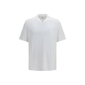 T-shirt en coton blanc Brunello Cucinelli