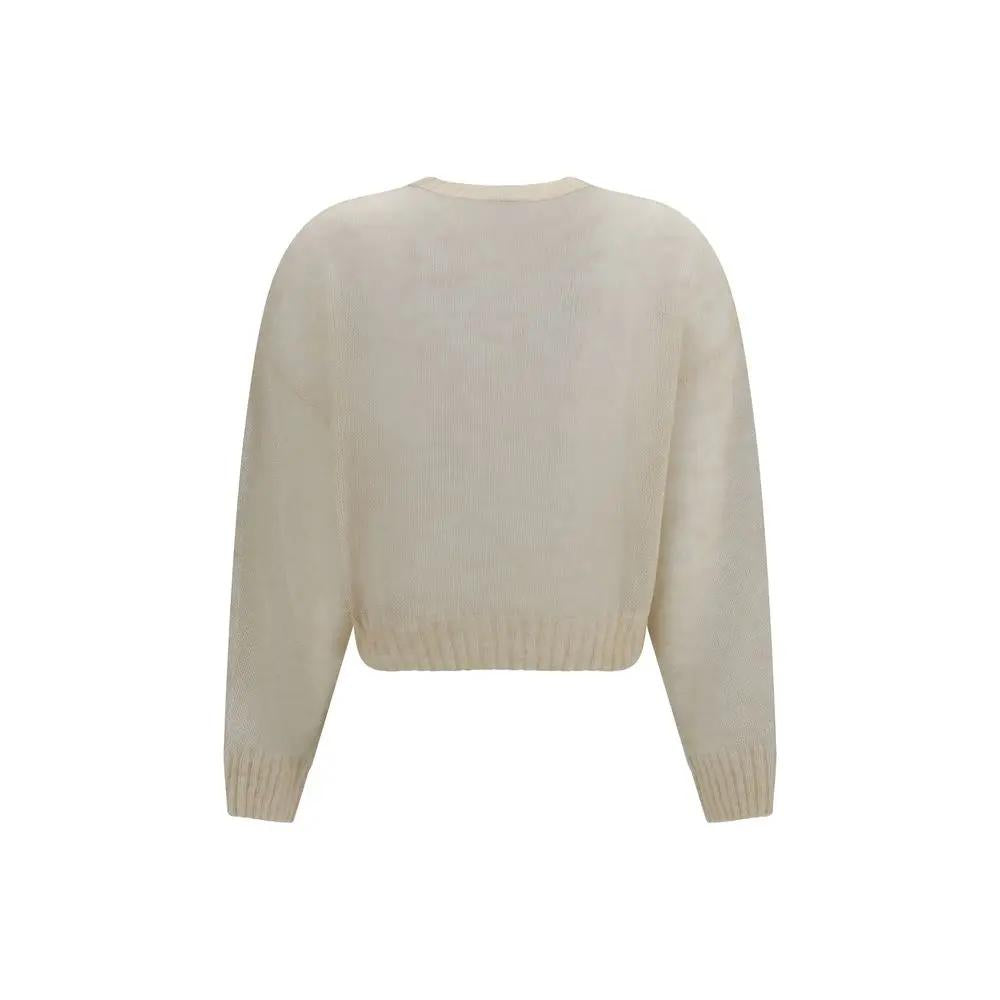 Pull en cachemire beige Brunello Cucinelli