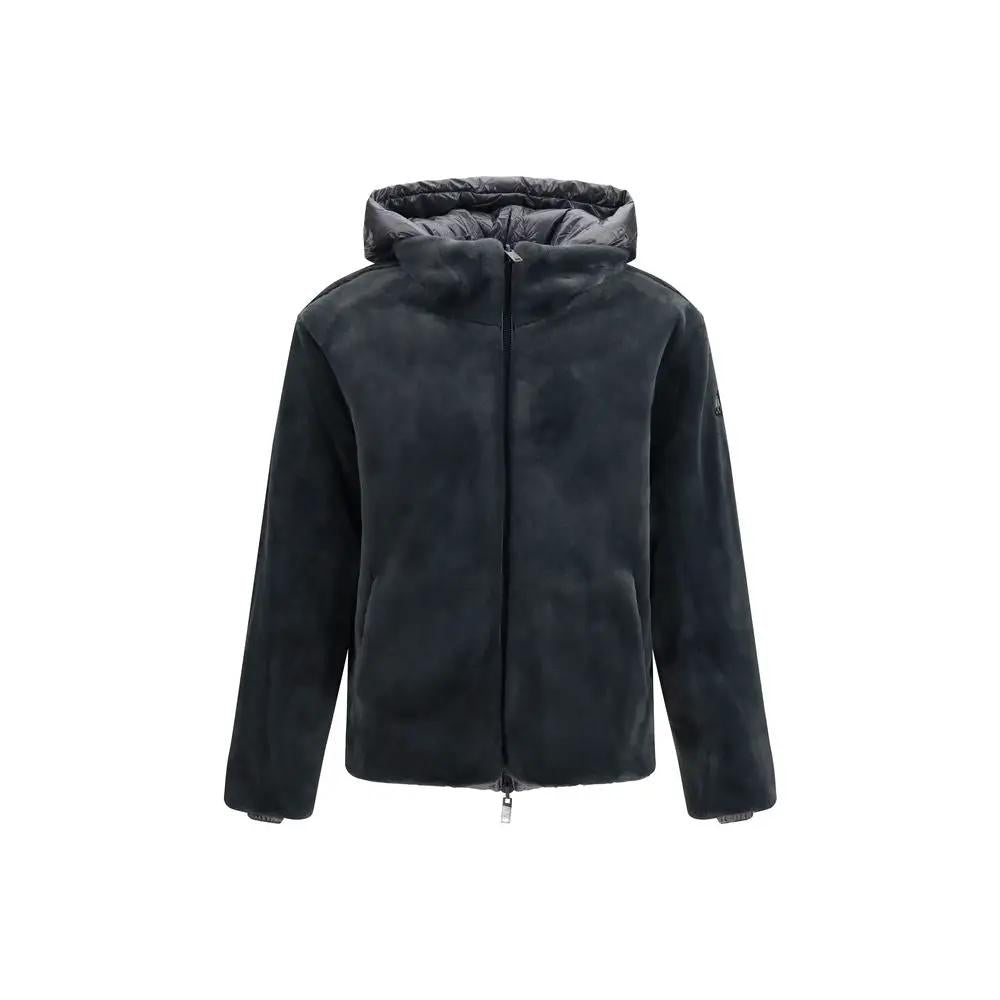 Veste en nylon gris Moose Knuckles