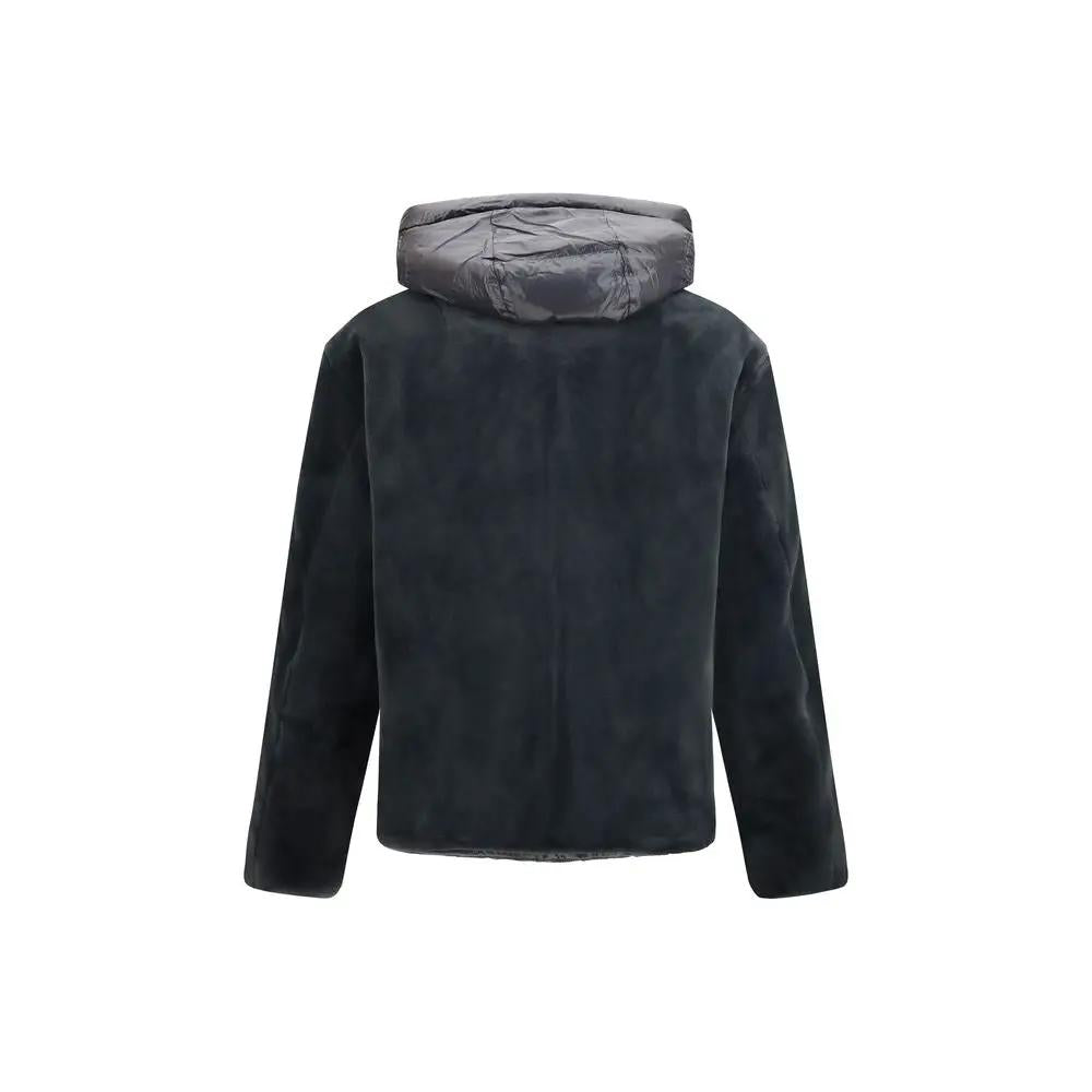 Veste en nylon gris Moose Knuckles
