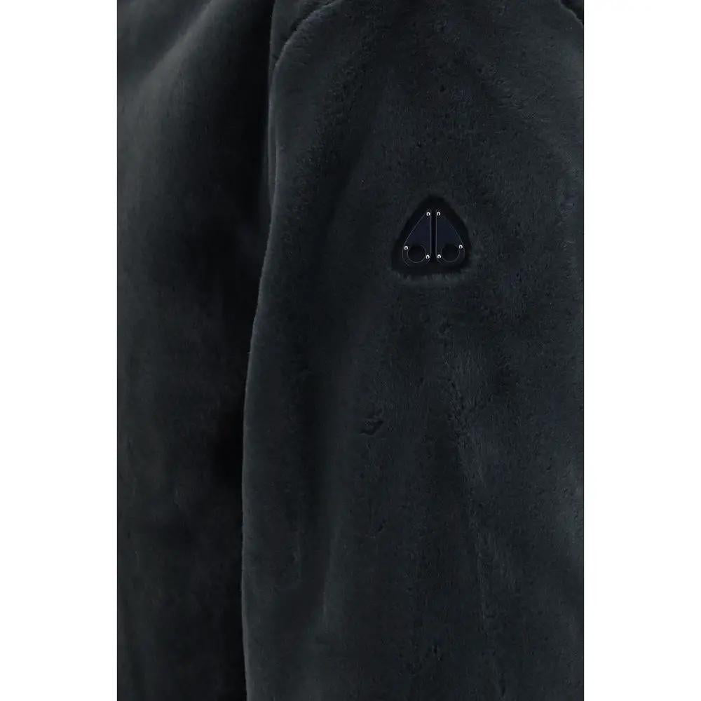 Veste en nylon gris Moose Knuckles