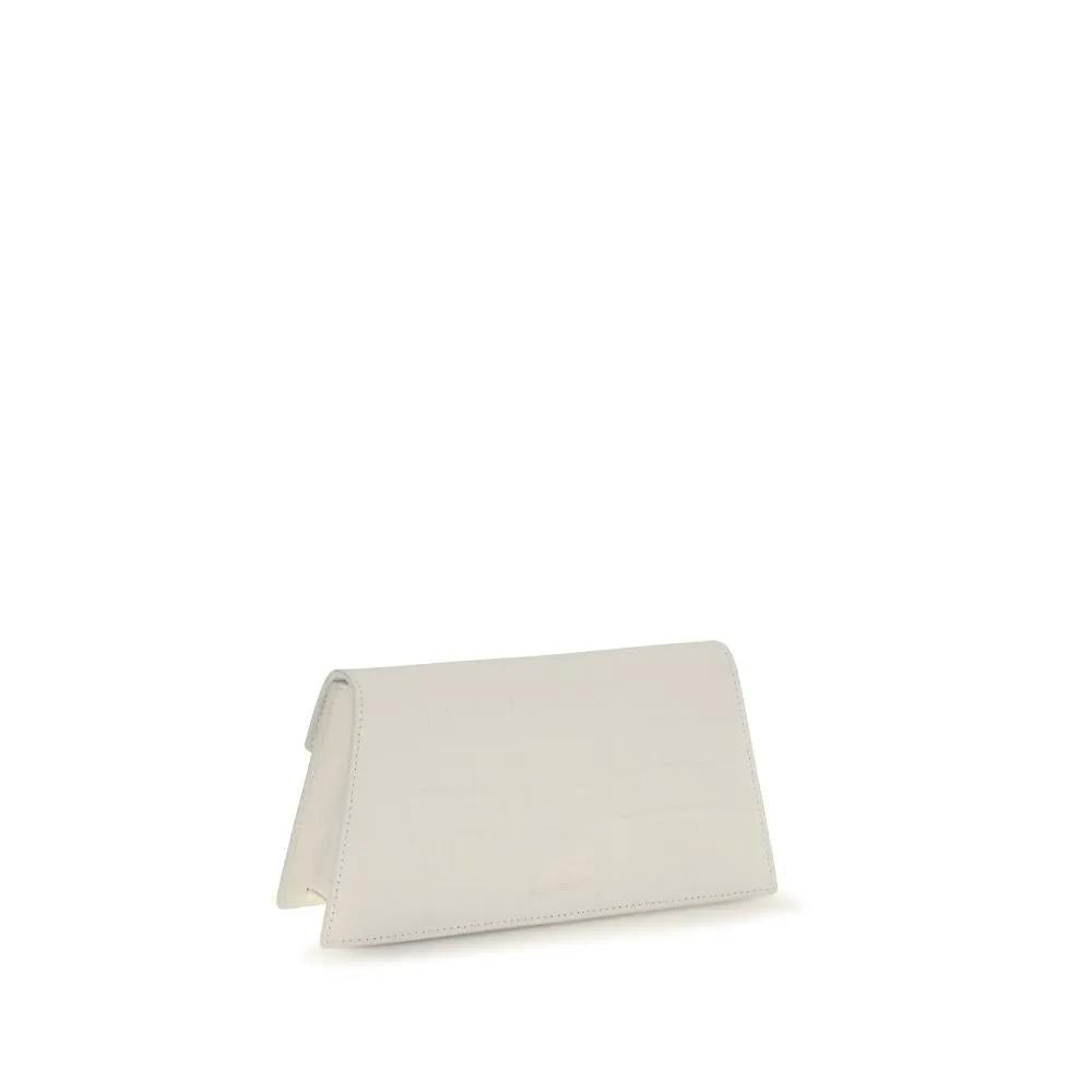 Sac à bandoulière Alexander McQueen en cuir de veau blanc Bos Taurus