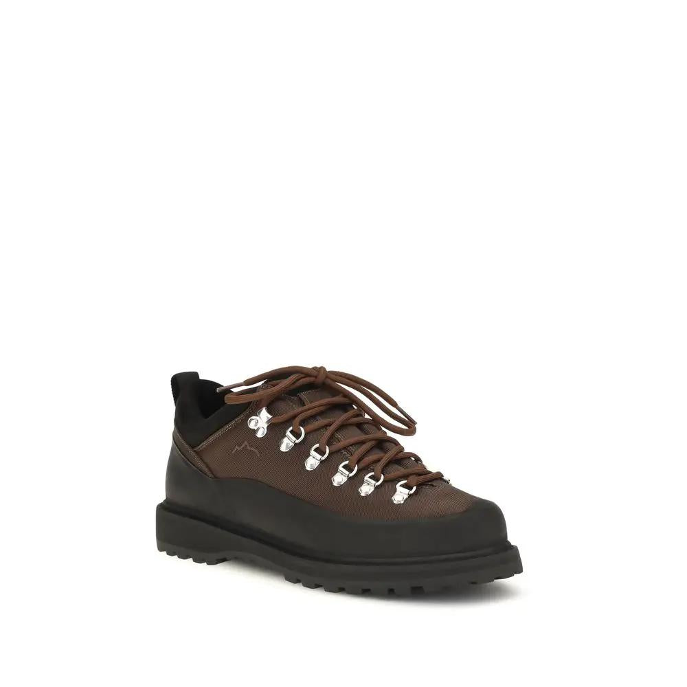 Baskets de sport Diemme en nylon marron