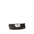 Ceinture Brunello Cucinelli en cuir de veau marron Bos Taurus