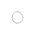 Bracelet Brunello Cucinelli marron et argent