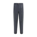 Brunello Cucinelli Gray Wool Oves Aries Dress Pants