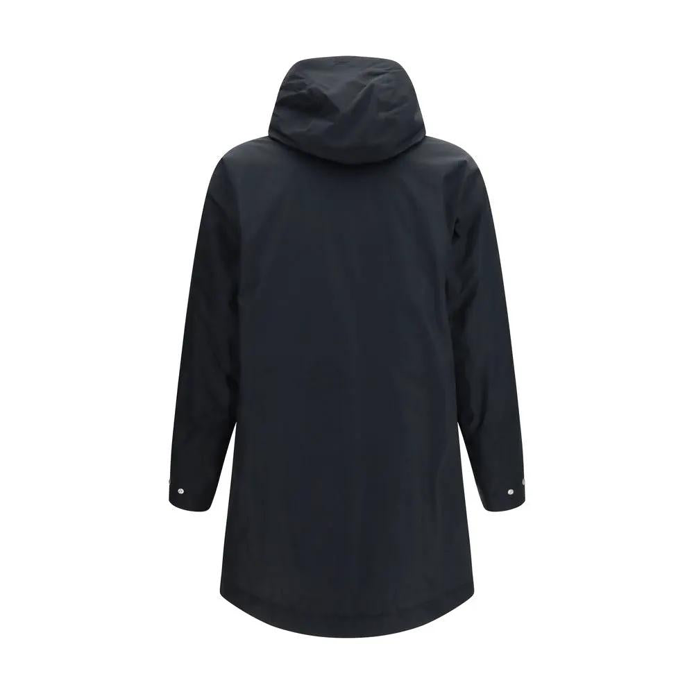 LAMINAR Black Polyester Parka