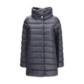 Herno Black Polyamide Full-Length Jacket