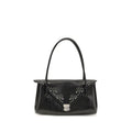 Sac porté épaule Marni en cuir de veau noir Bos Taurus