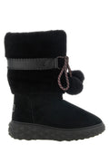 Bottines plates Jimmy Choo en cuir d'agneau noir