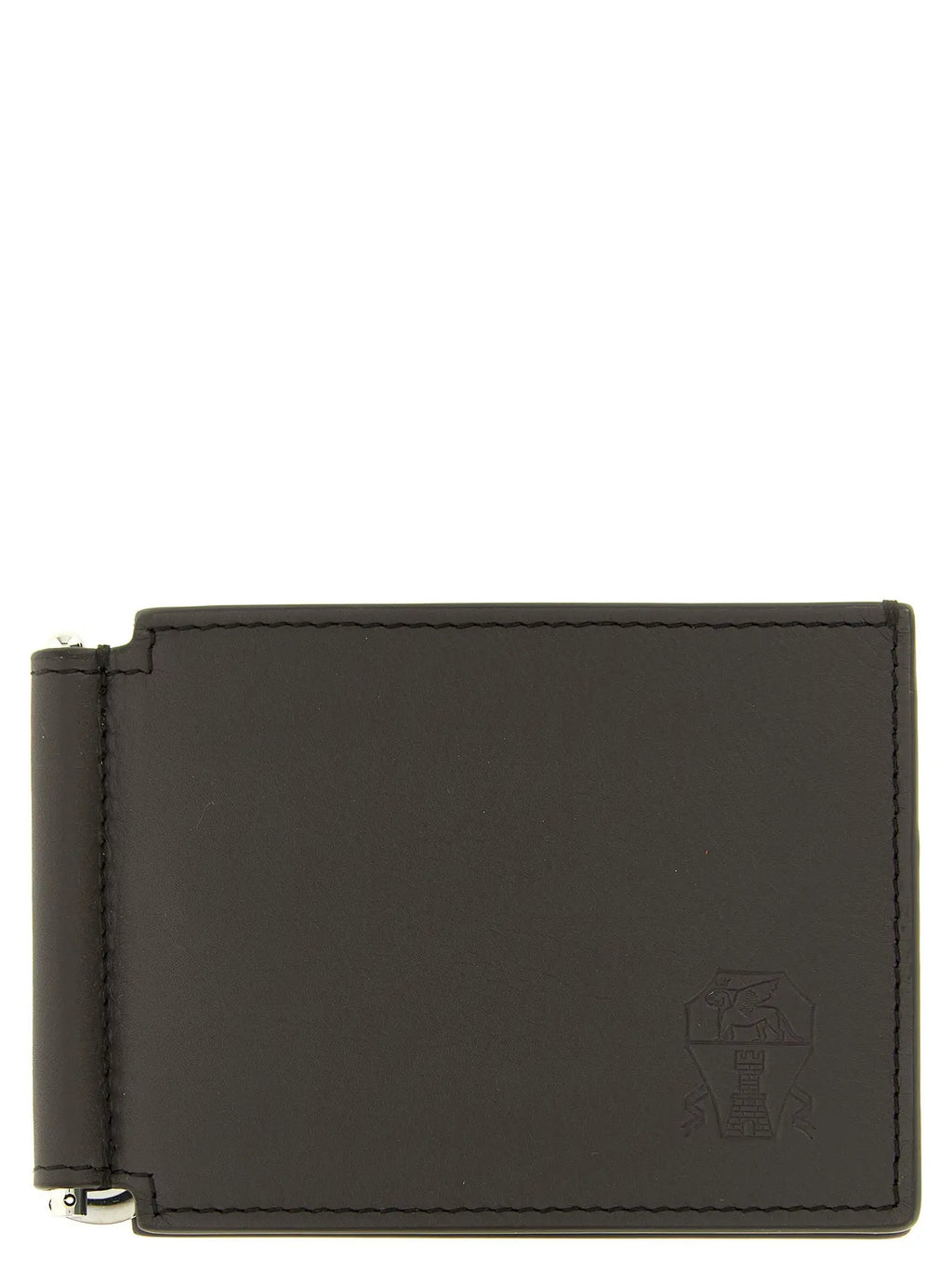 Brunello Cucinelli Brown Calfskin Money Clip