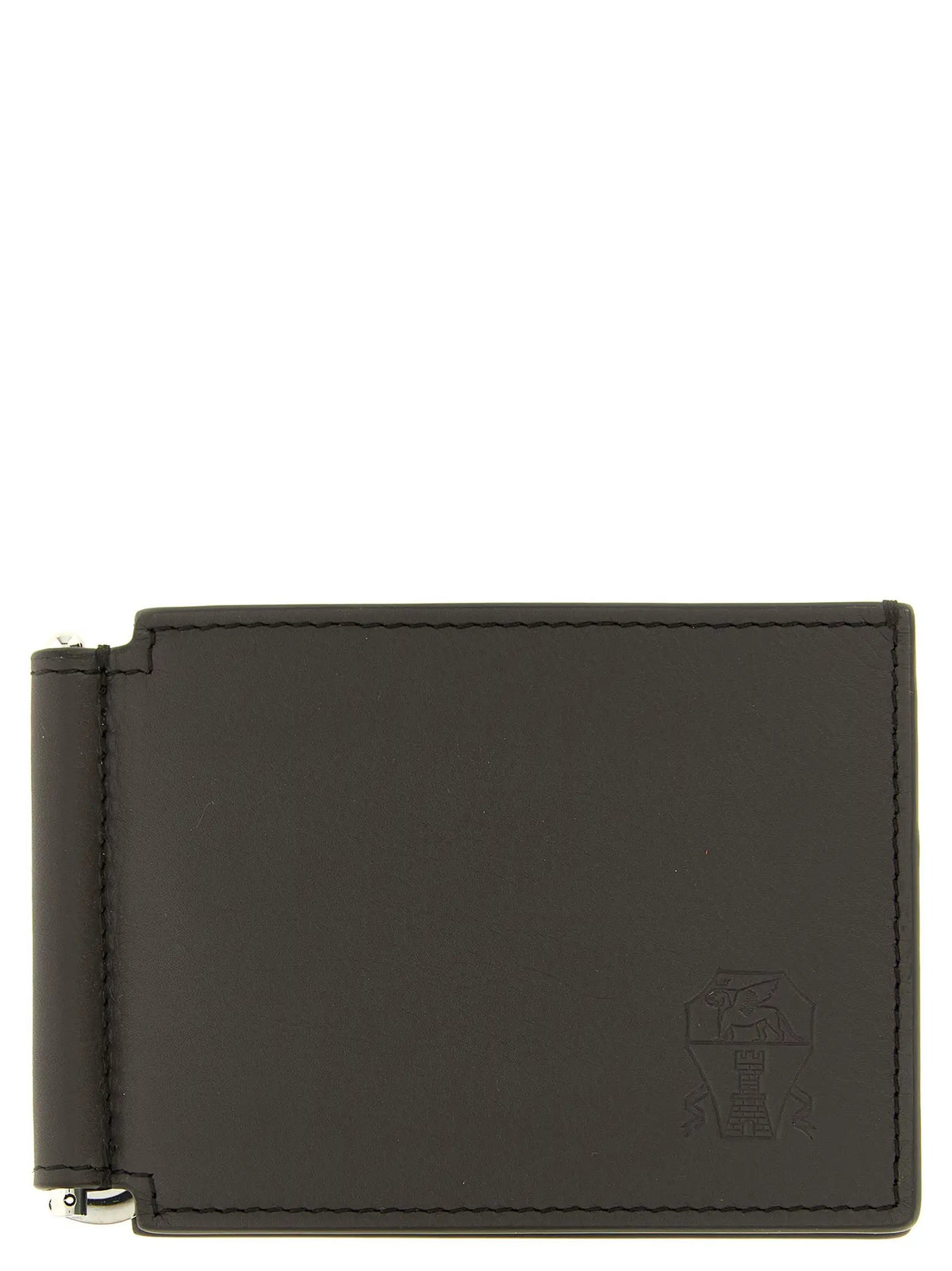 Brunello Cucinelli Brown Calfskin Money Clip