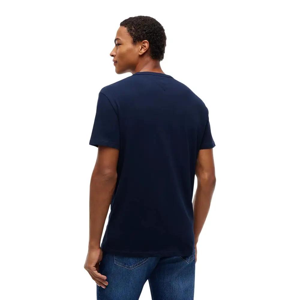 Tommy Hilfiger Jeans Tommy Hilfiger Jeans Blue Recycled Cotton T-Shirt
