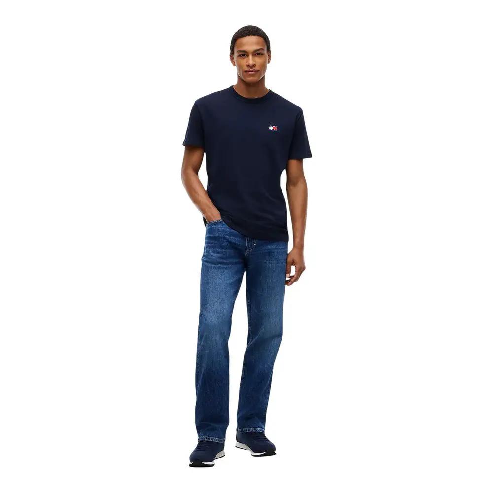 Tommy Hilfiger Jeans Tommy Hilfiger Jeans Blue Recycled Cotton T-Shirt