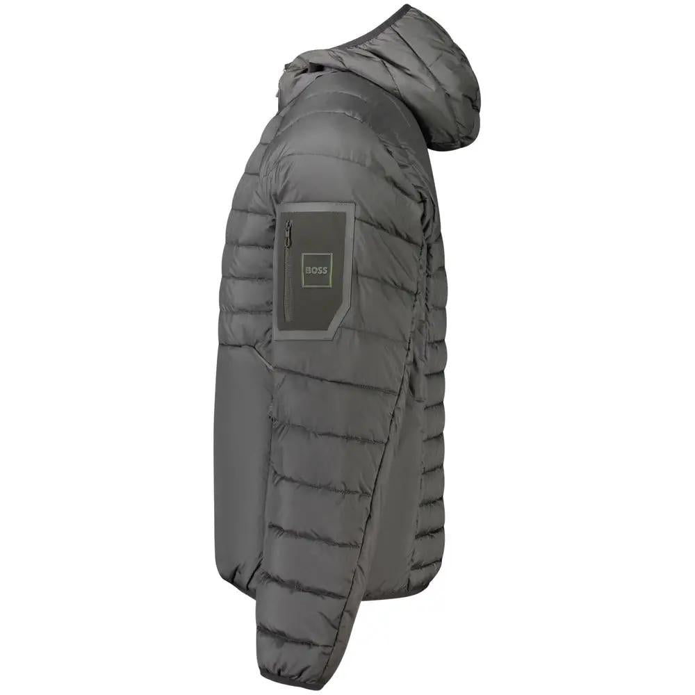 Hugo Boss Black Polyester Men's Jacket