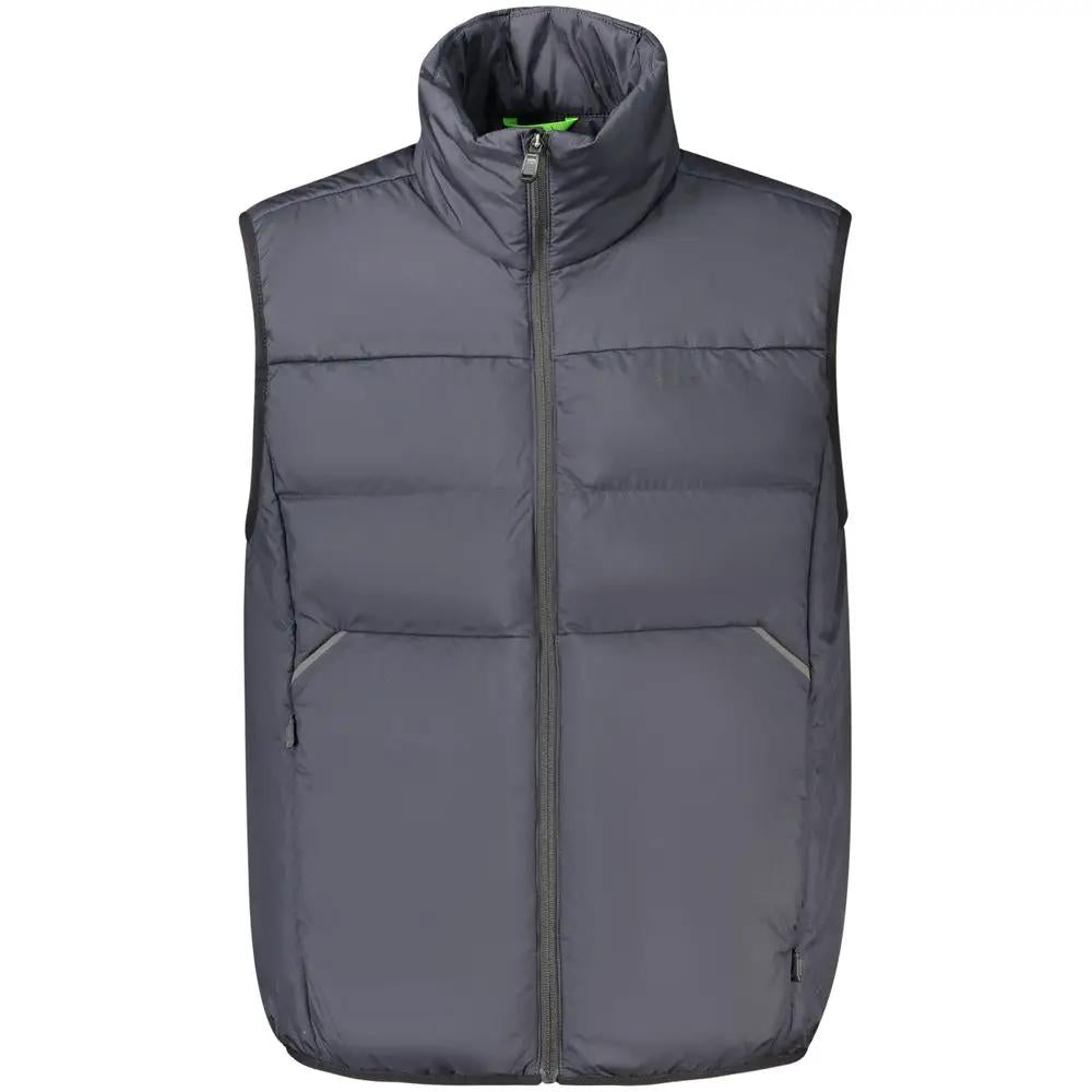 Hugo Boss Blue Polyester Men's Vest