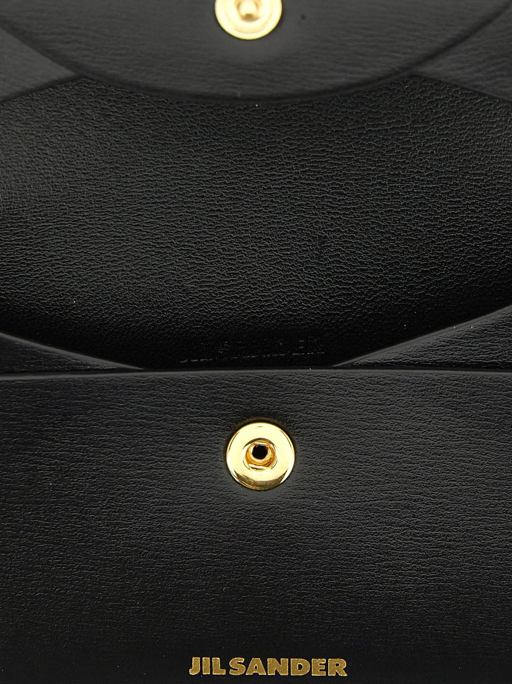 Jil Sander Black Calfskin Cardholder