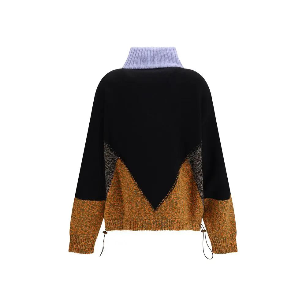 Veste longue Marni en laine multicolore à motif bélier