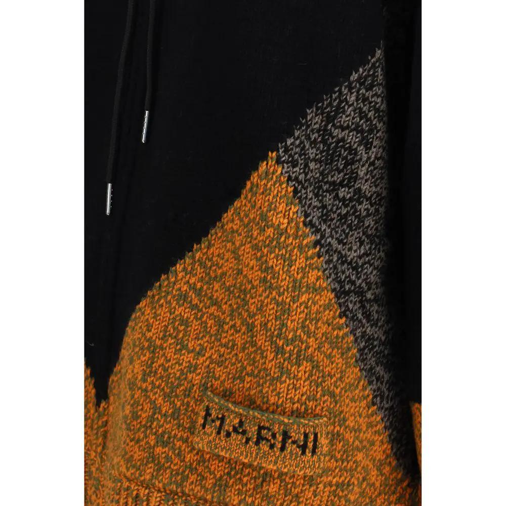 Veste longue Marni en laine multicolore à motif bélier