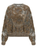 Brunello Cucinelli Beige Wool Cardigan