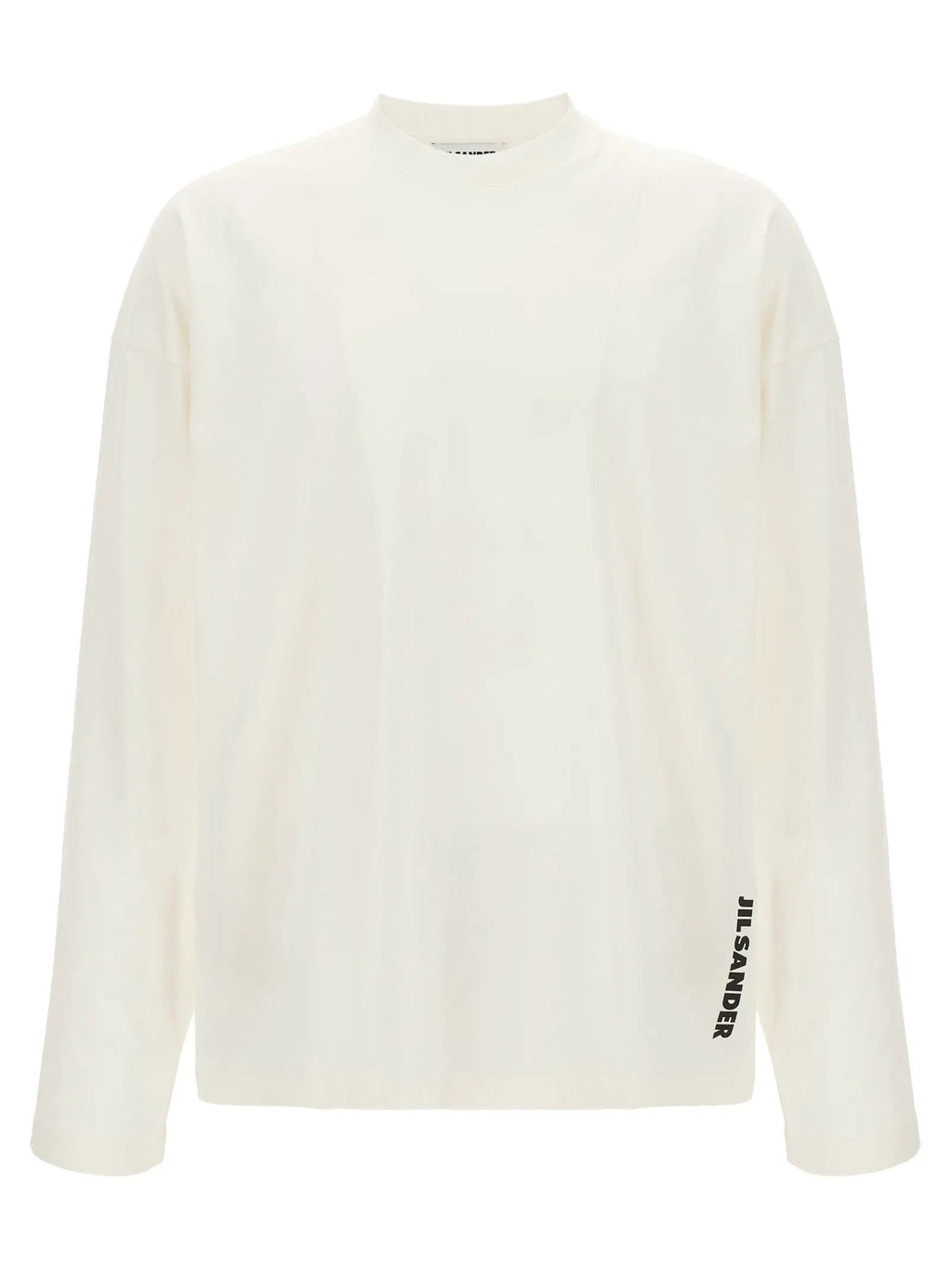 Jil Sander White Cotton T-Shirt