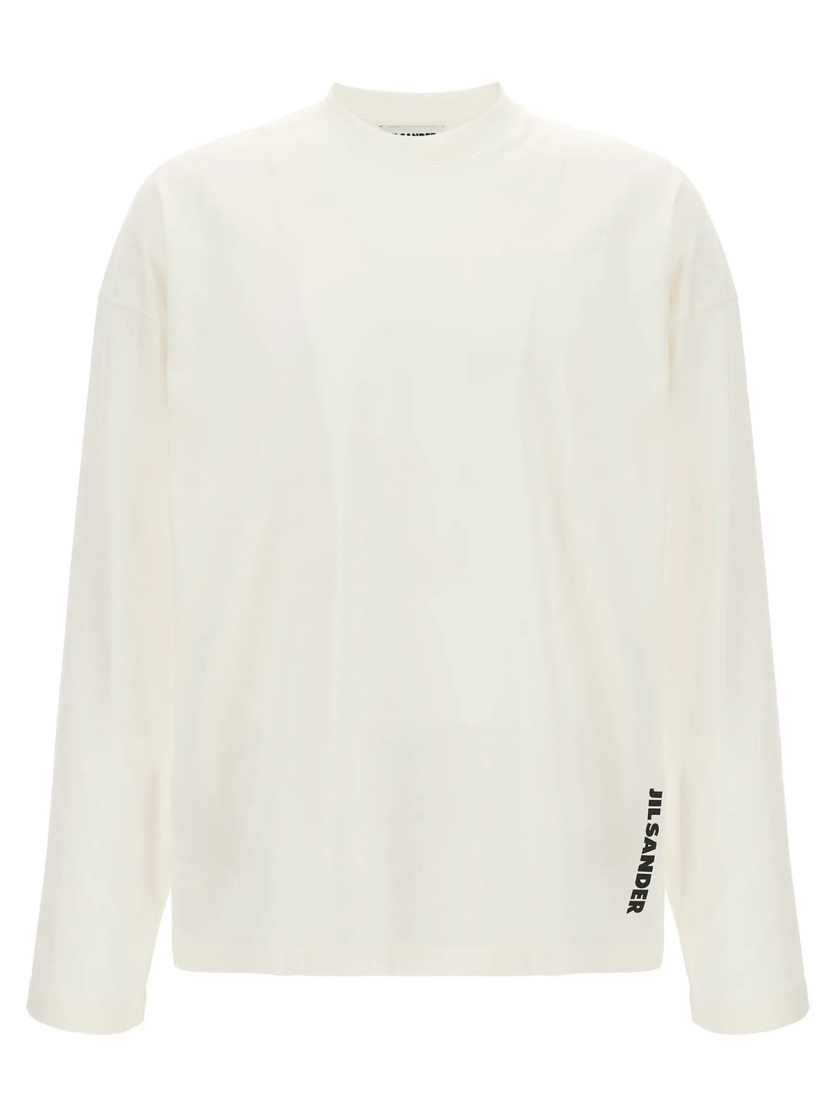 Jil Sander White Cotton T-Shirt