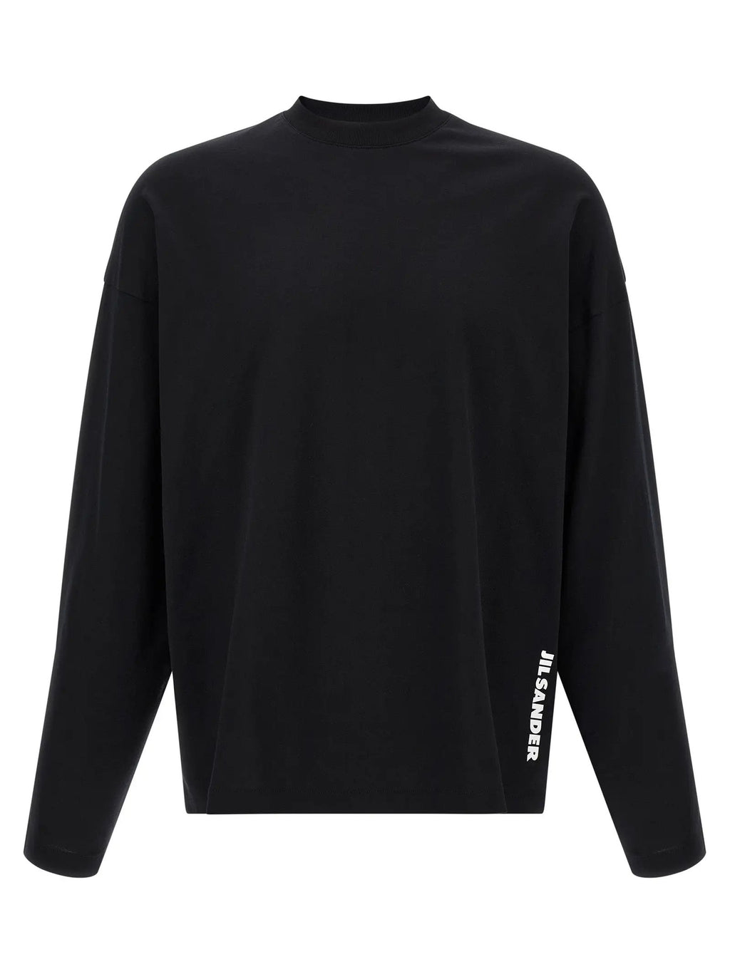 Jil Sander Black Cotton T-Shirt