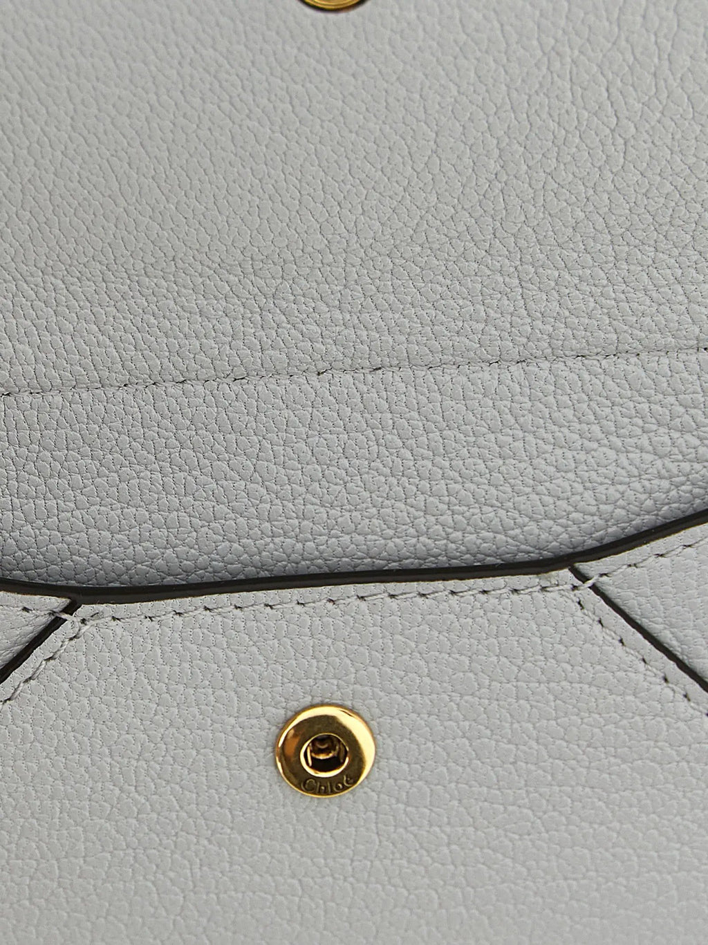 Chloé Blue Goatskin Cardholder