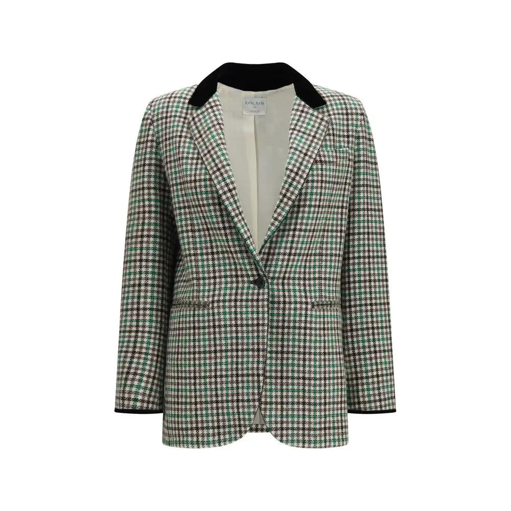 Forte_Forte Beige Wool Oves Aries Jacket