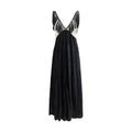 Robe décontractée Forte_Forte en viscose noire