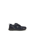 Baskets de sport Prada en tissu bleu