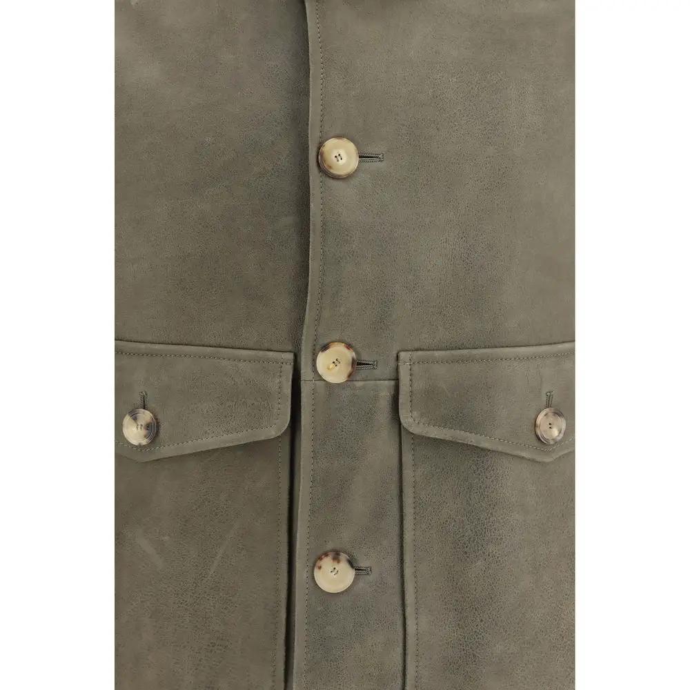 Bomber en Cachemire Bicolore Brunello Cucinelli