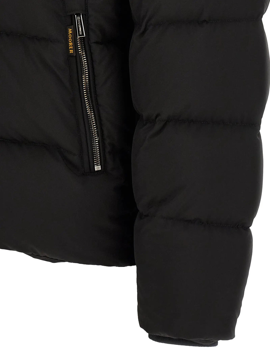MooRER Black Wool Bomber