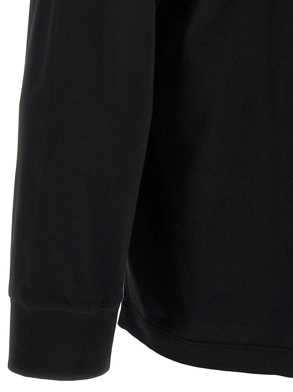 T-shirt en coton noir MM6 Maison Margiela