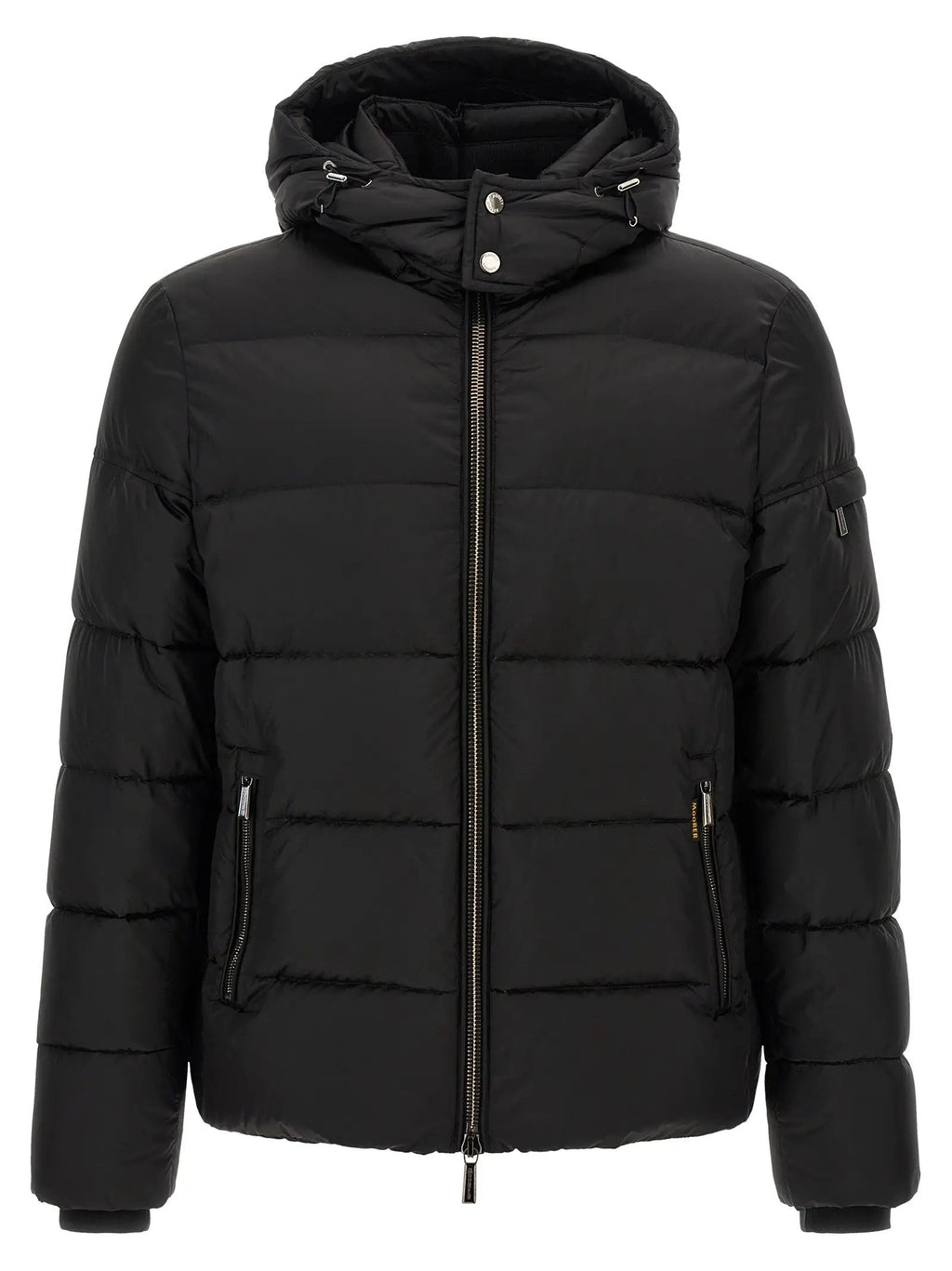 MooRER Bomber en Laine Noire