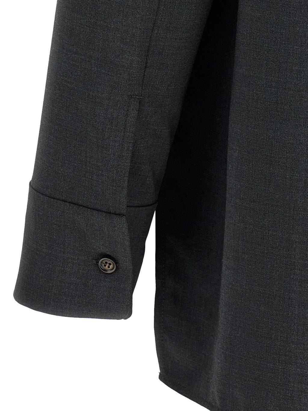 'S Max Mara Gray Wool Blouse