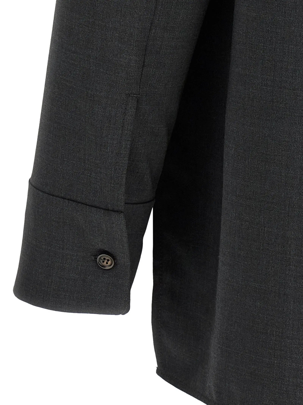 'S Max Mara Gray Wool Blouse