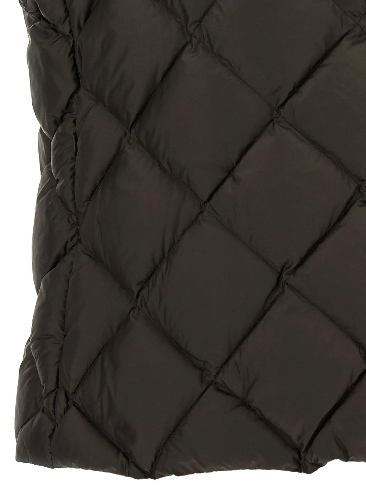 Max Mara Brown Polyester Sleeveless Jacket