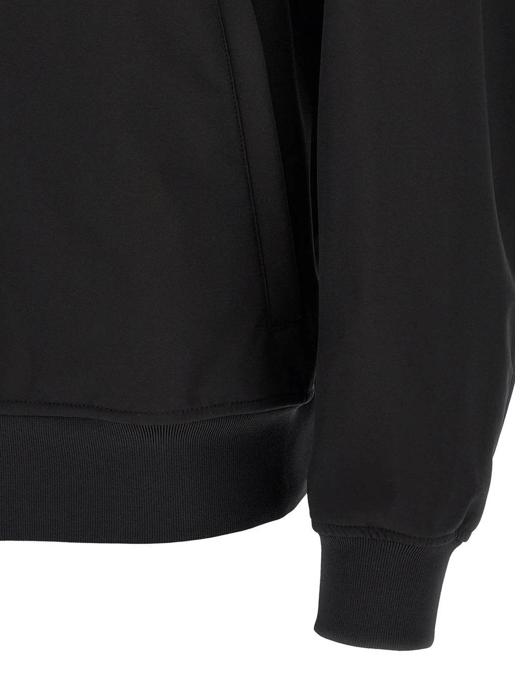 Stone Island Black Polyester Shell Jacket