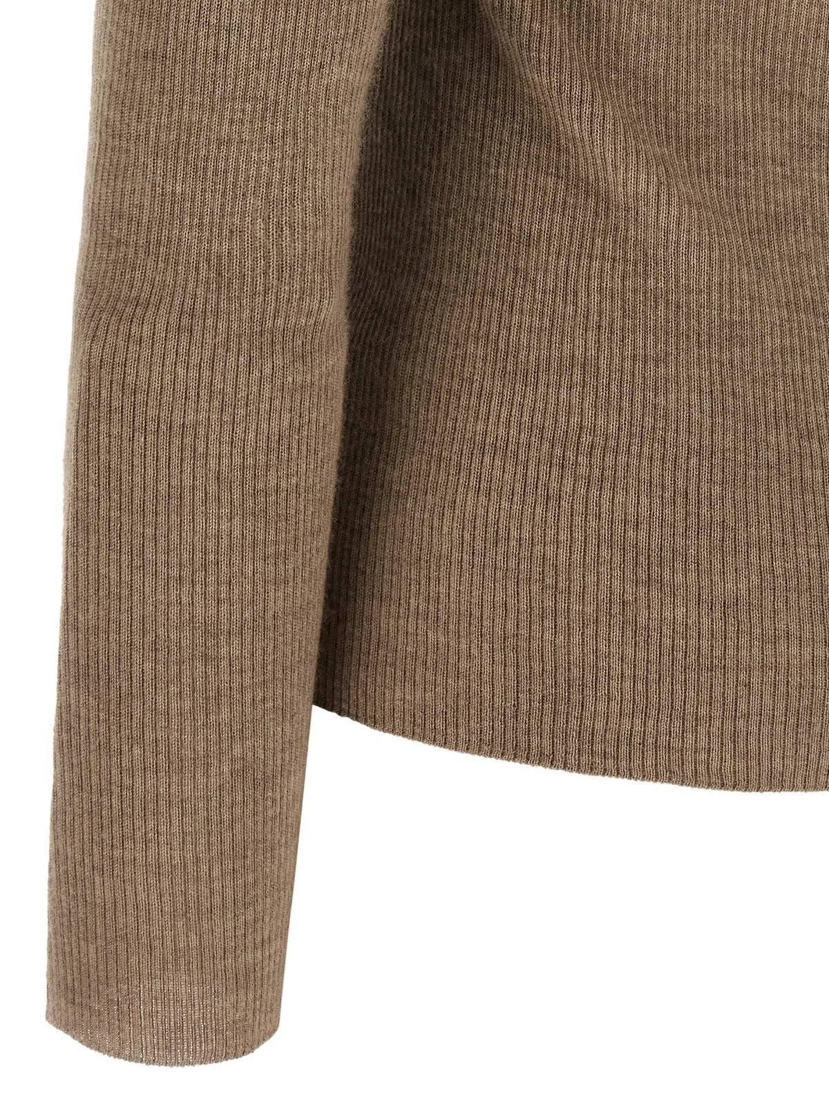 Max Mara Beige Cashmere Polo Shirt