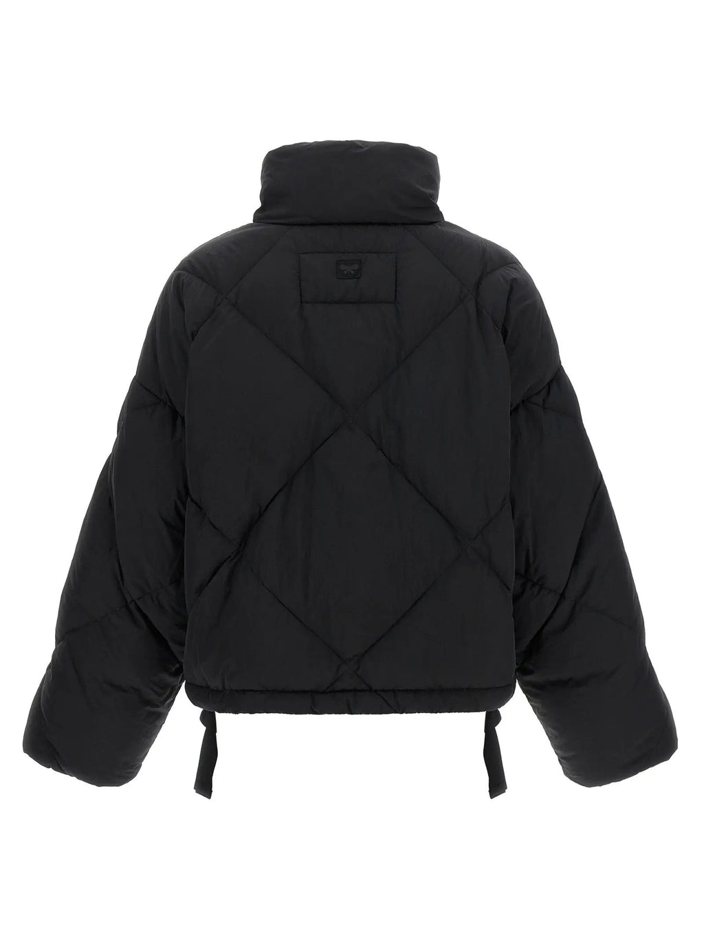 Veste longue en polyamide noir Max Mara