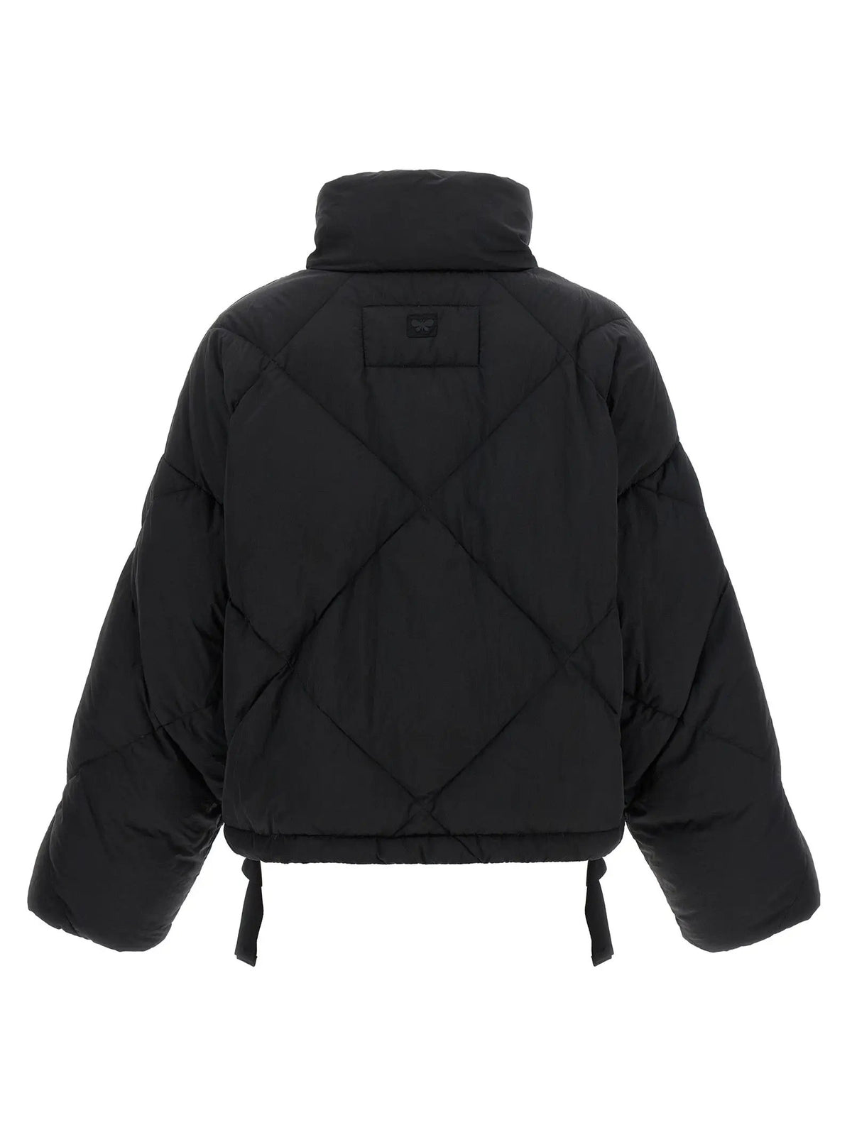 Veste longue en polyamide noir Max Mara