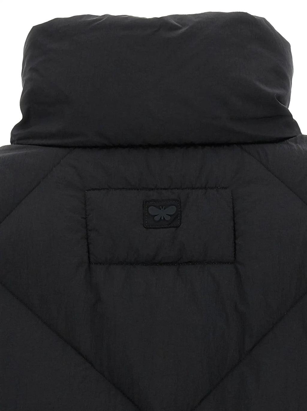 Veste longue en polyamide noir Max Mara