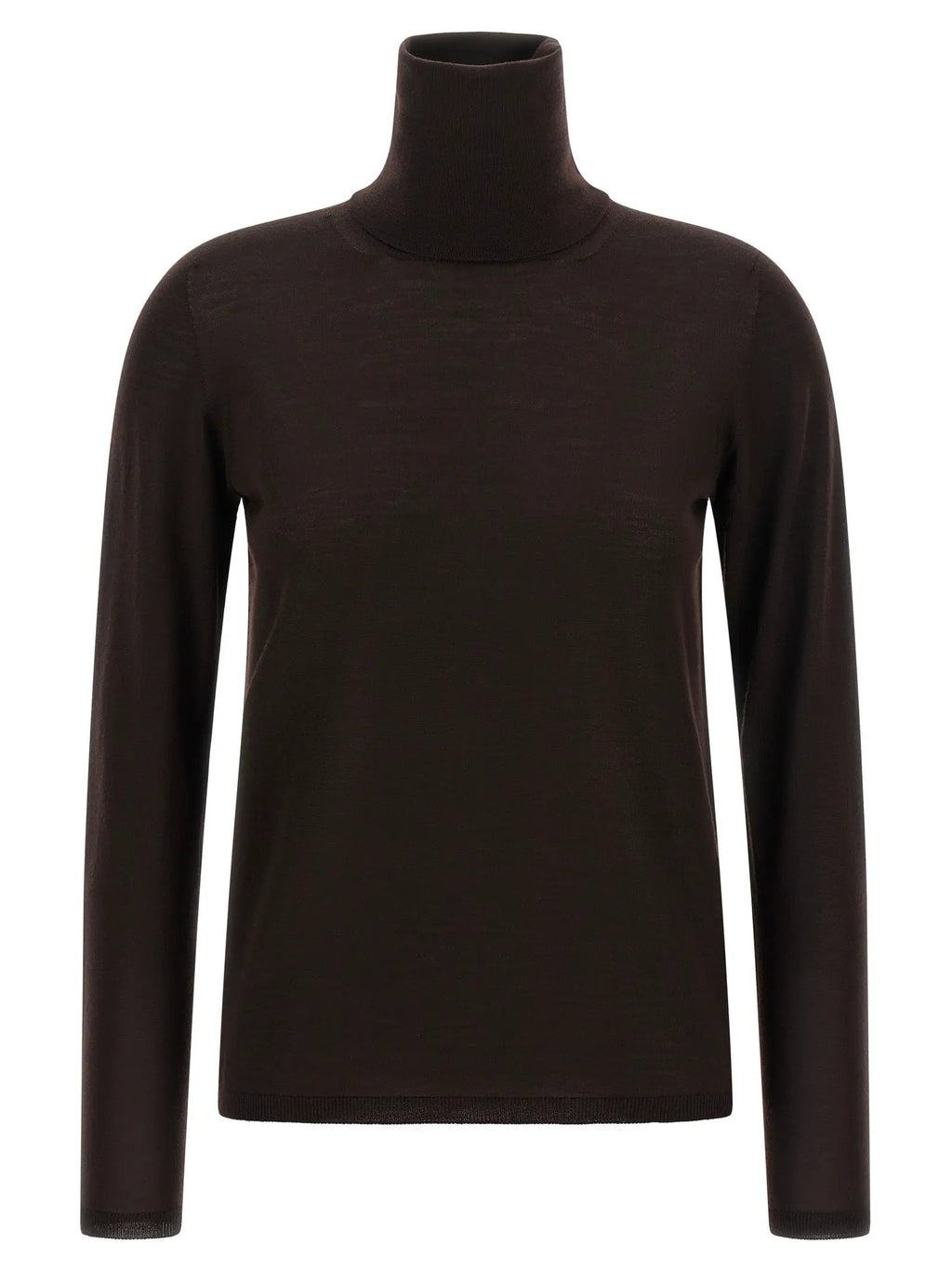 Cardigan Max Mara en laine vierge marron