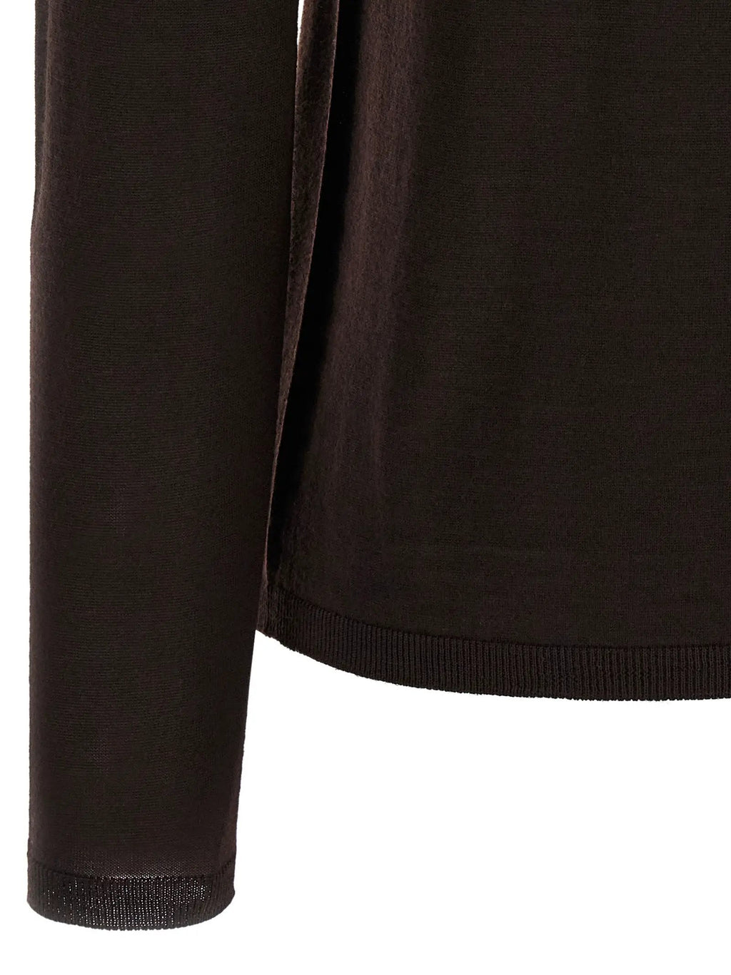 Cardigan Max Mara en laine vierge marron