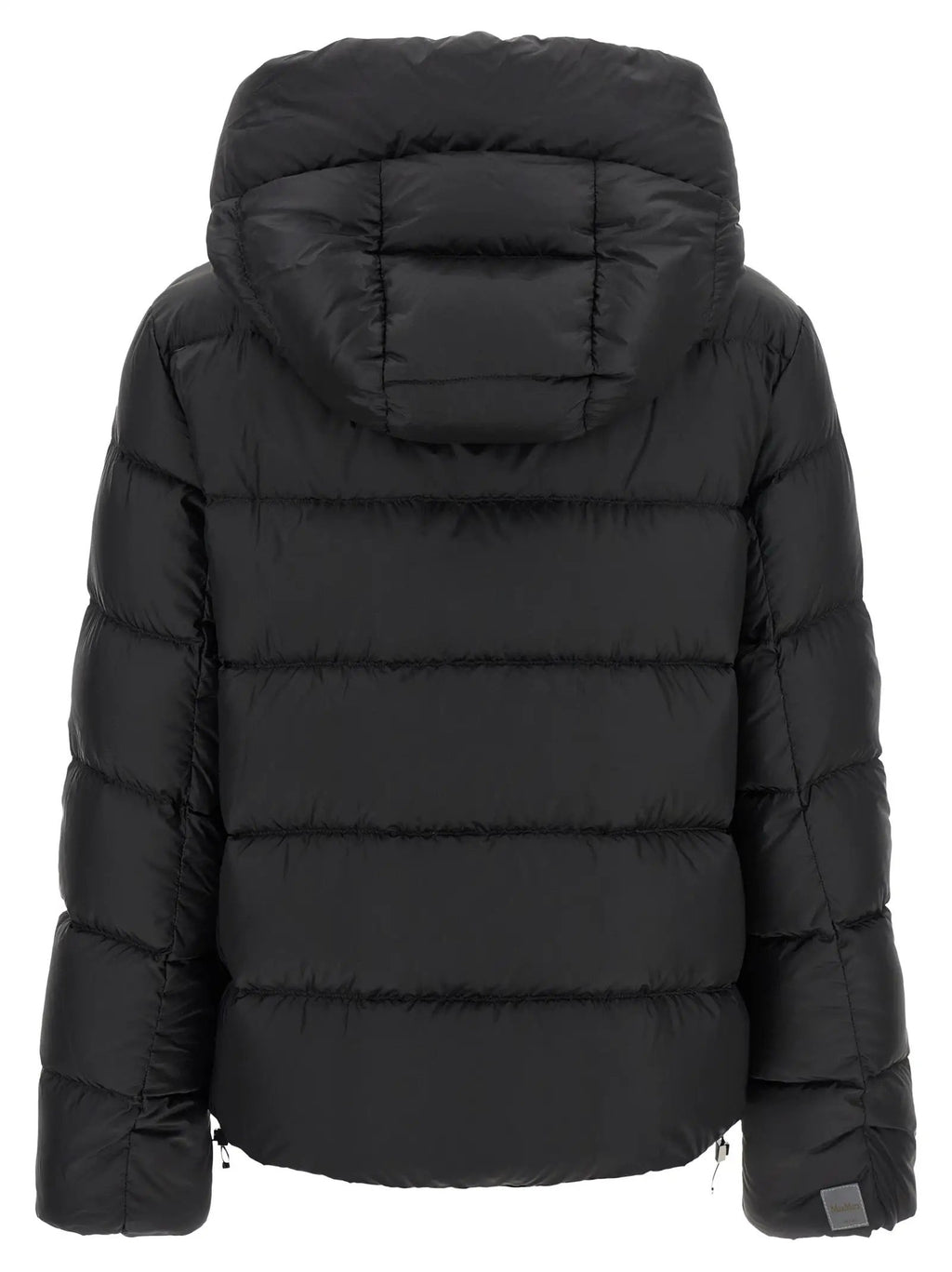 Max Mara Max Mara Black Polyester Full-Length Jacket